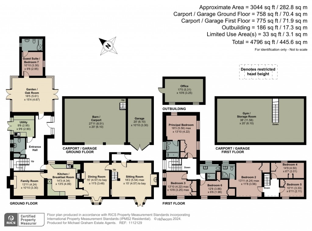 Floorplans For Moreton, Thame, OX9