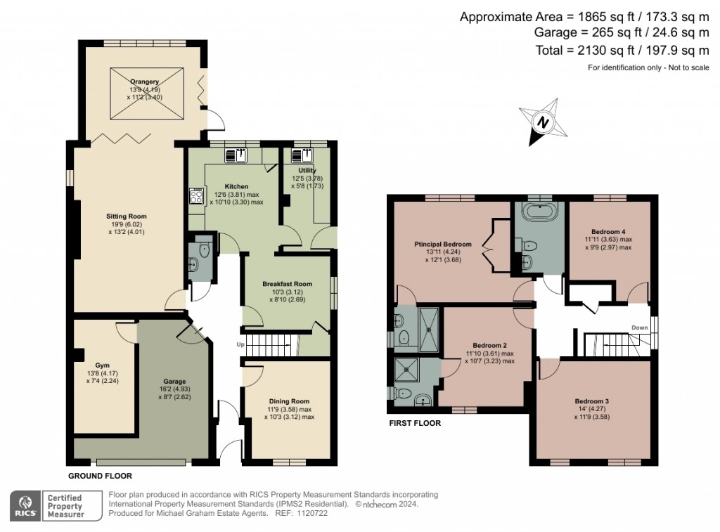 Floorplans For Lower Icknield Way, Chinnor, OX39