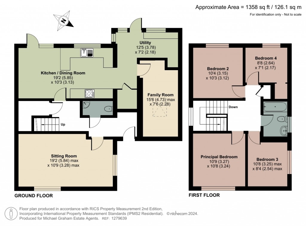 Floorplans For Tulkers Close, Prestwood, HP16