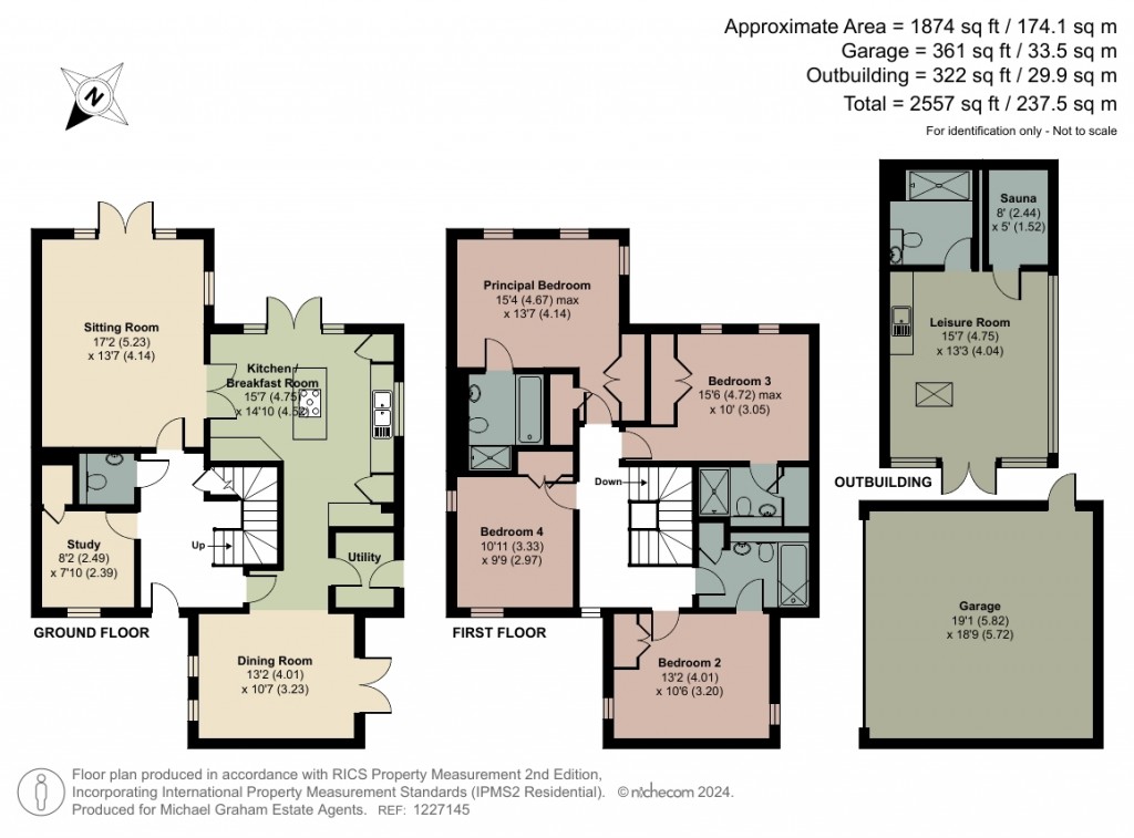 Floorplans For Old Union Way, Thame, OX9