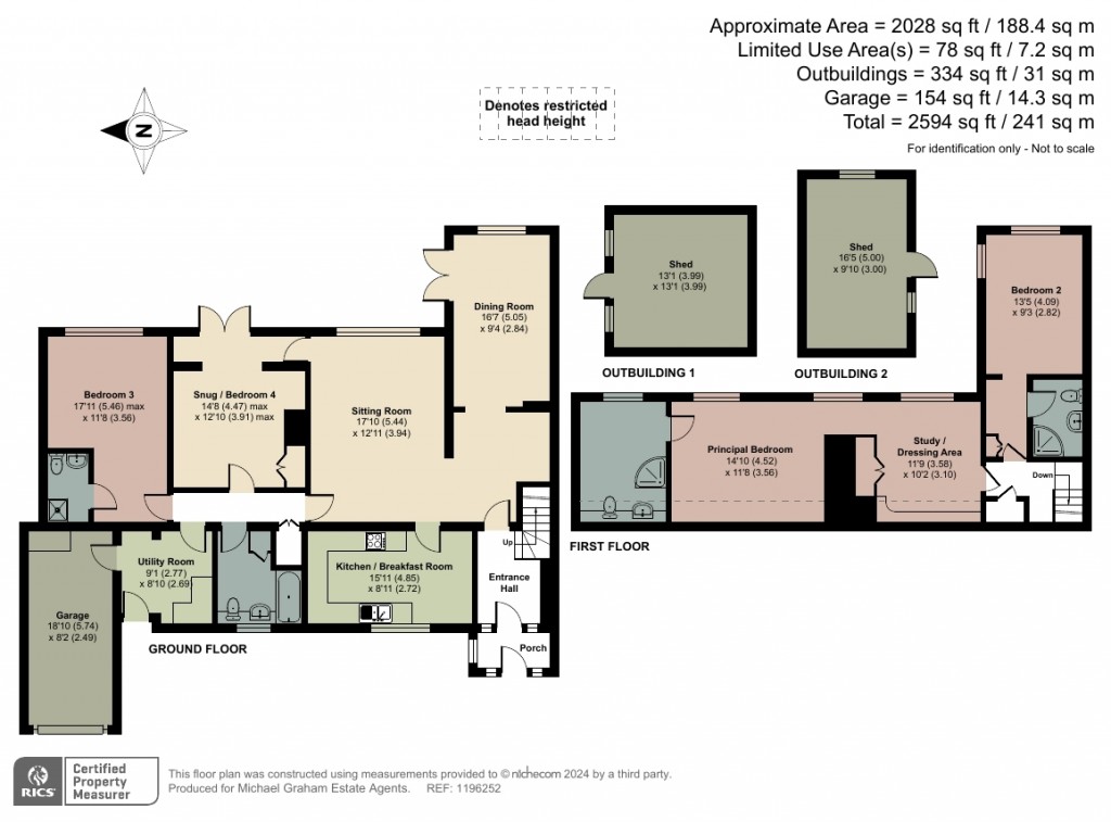 Floorplans For Station Road, Little Kimble, HP17