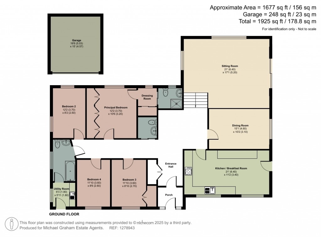 Floorplans For Main Road, Walters Ash, HP14