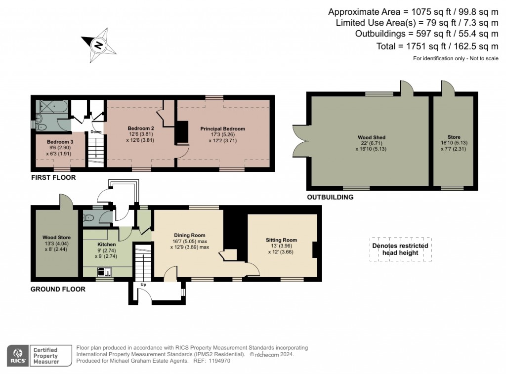 Floorplans For Great Hampden, Great Missenden, HP16
