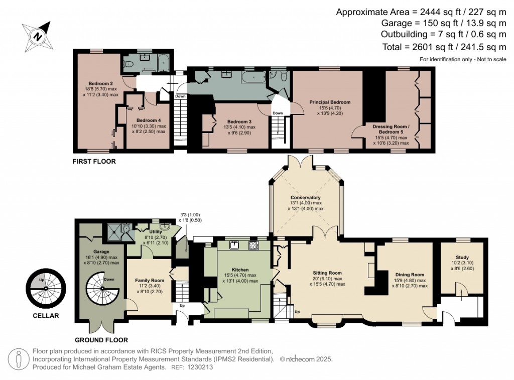 Floorplans For The Green, Dinton, HP17