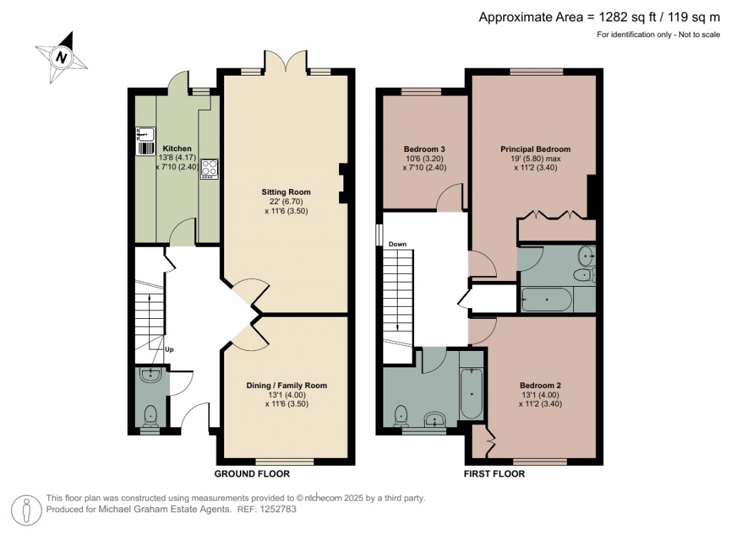 Floorplans For Old Chapel Close, Little Kimble, HP17