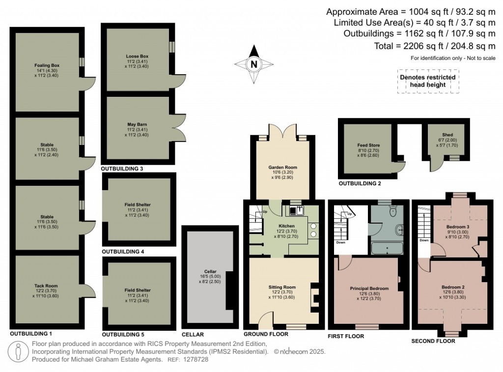 Floorplans For Hawridge Lane, Bellingdon, HP5