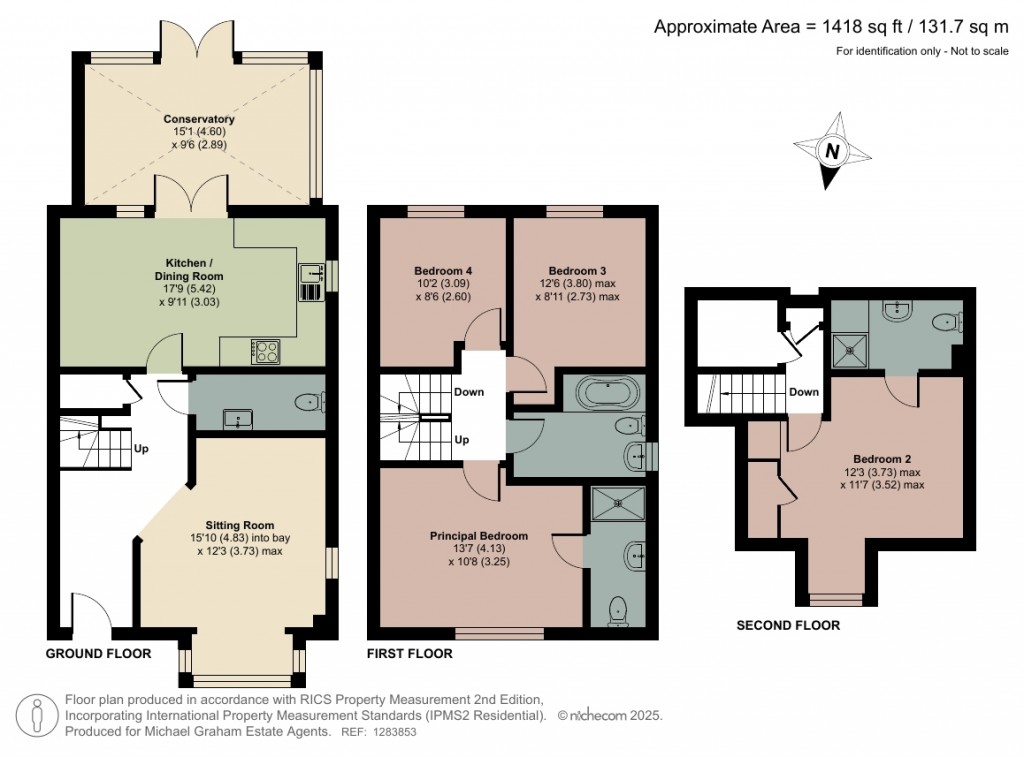 Floorplans For Clayton Road, Lane End, HP14