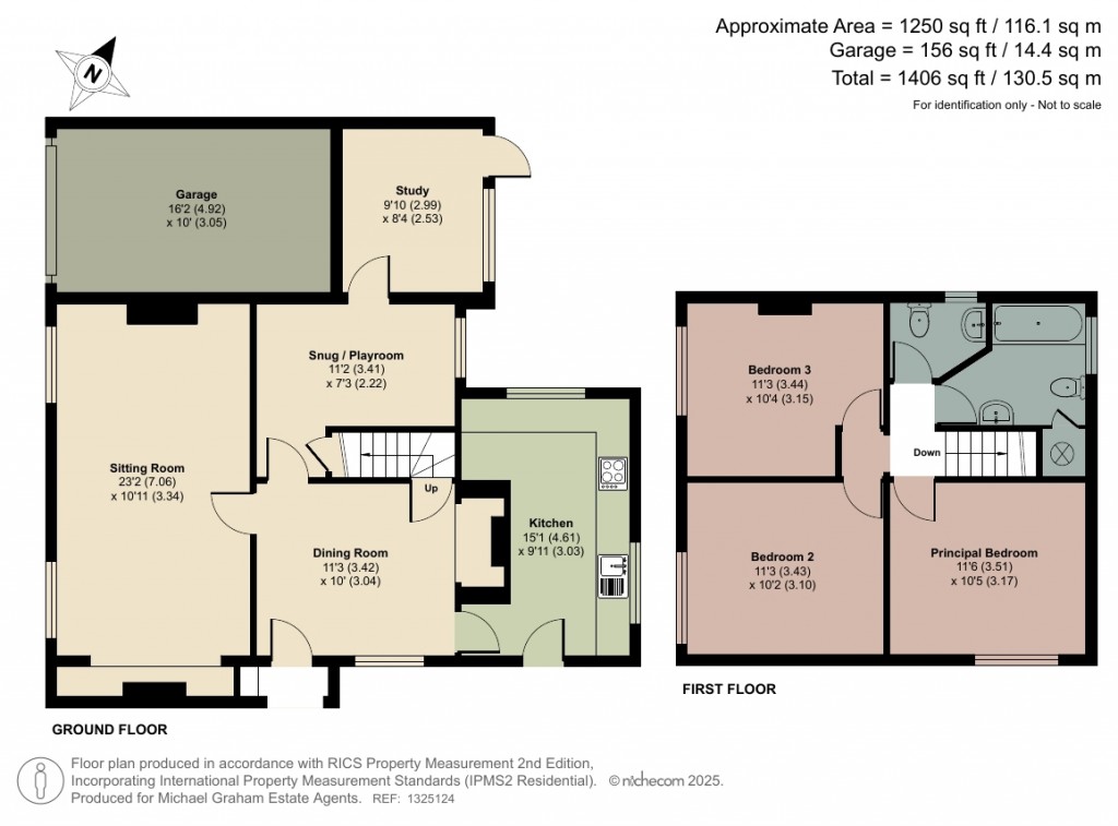 Floorplans For Cryers Hill Lane, Cryers Hill, HP15