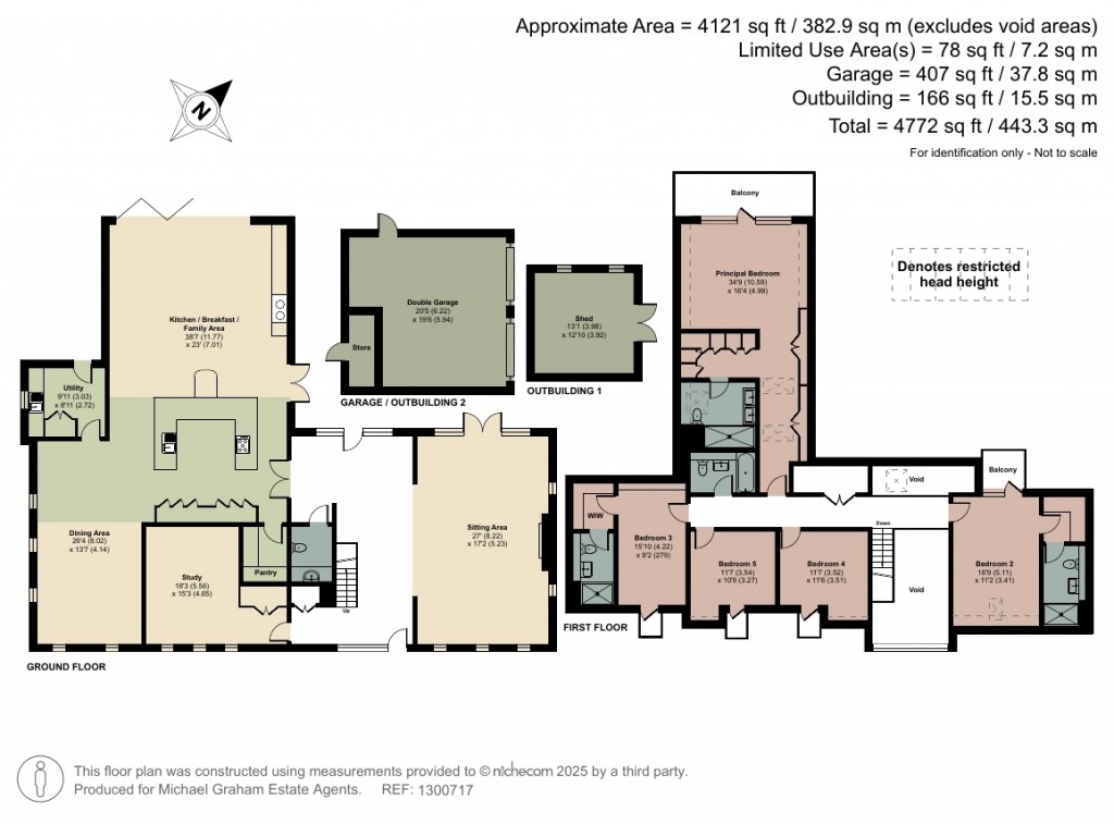 Floorplans For Moreton, Thame, OX9