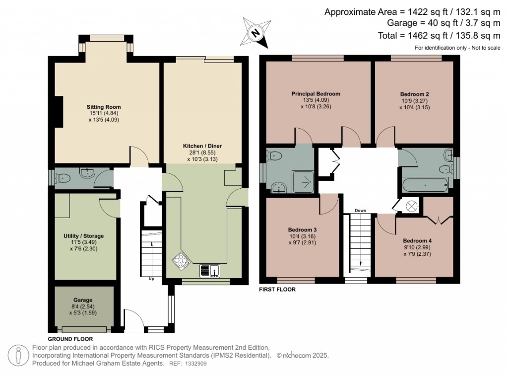 Floorplans For Chapel Lane, Naphill, HP14