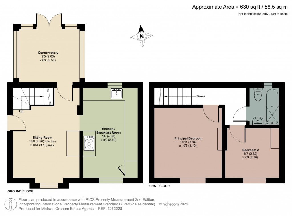 Floorplans For The Green, Deanshanger, MK19