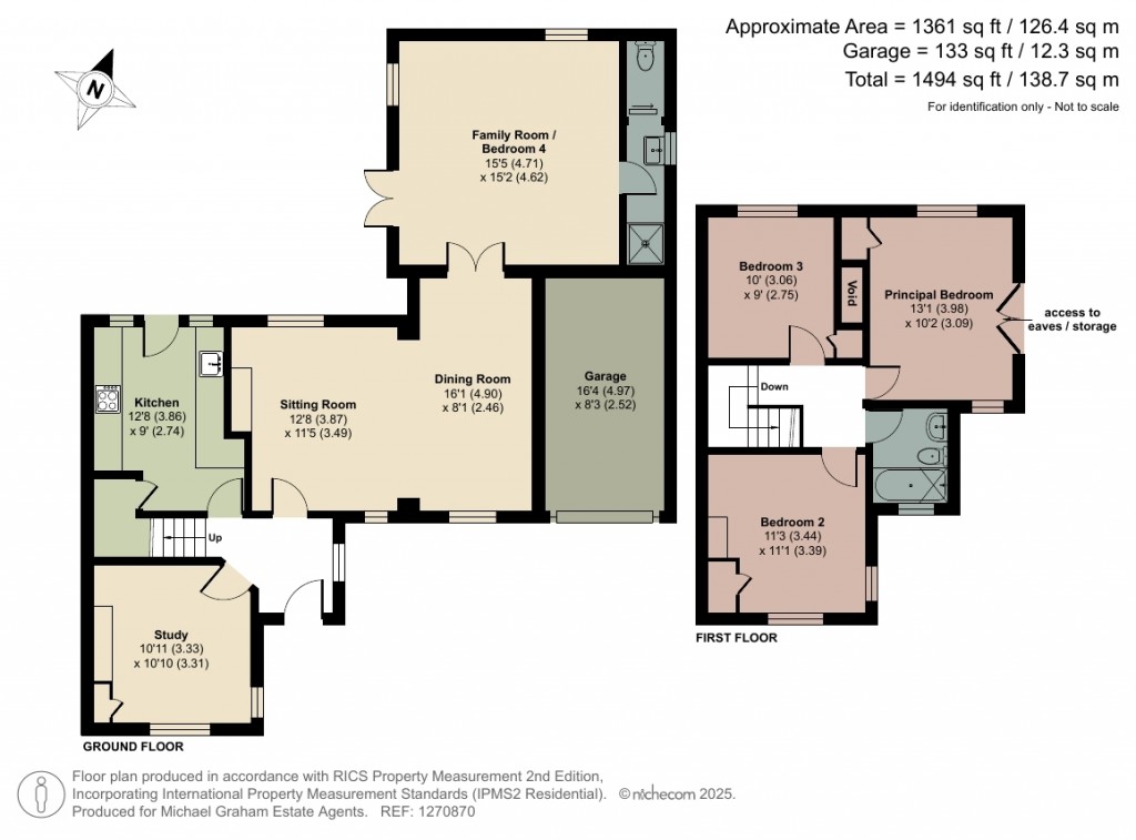 Floorplans For Egmont Avenue, Stony Stratford, MK11