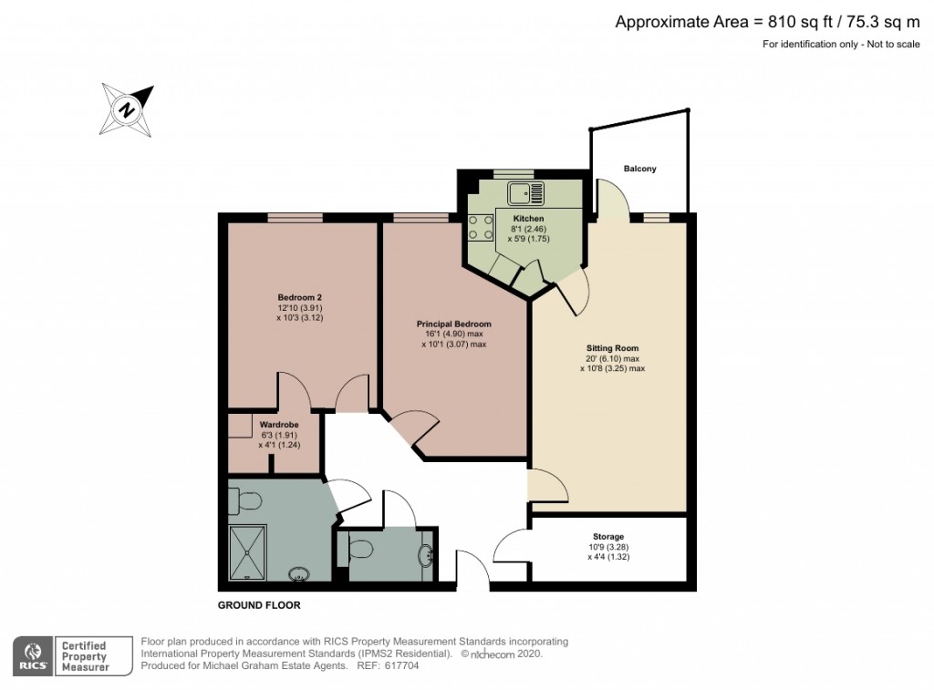 Floorplans For Elizabeth House, St. Giles Mews, MK11