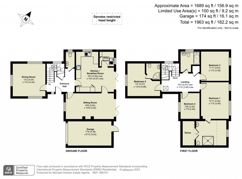 Floorplans For Maids Close, Mursley, MK17