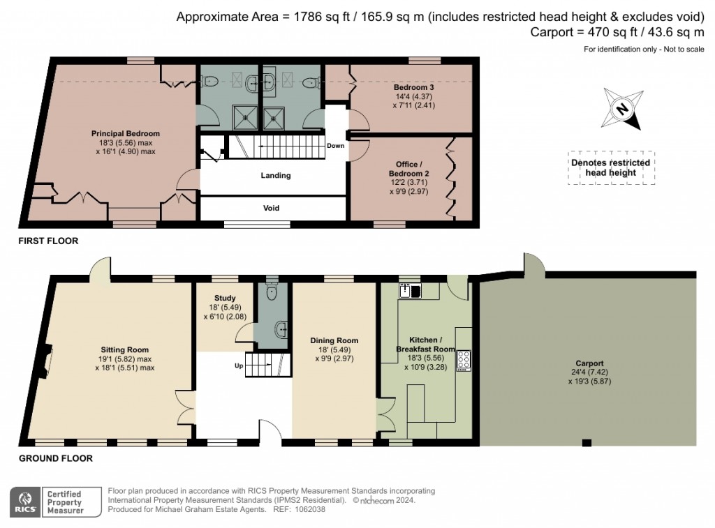 Floorplans For Manor Close, Mursley, MK17
