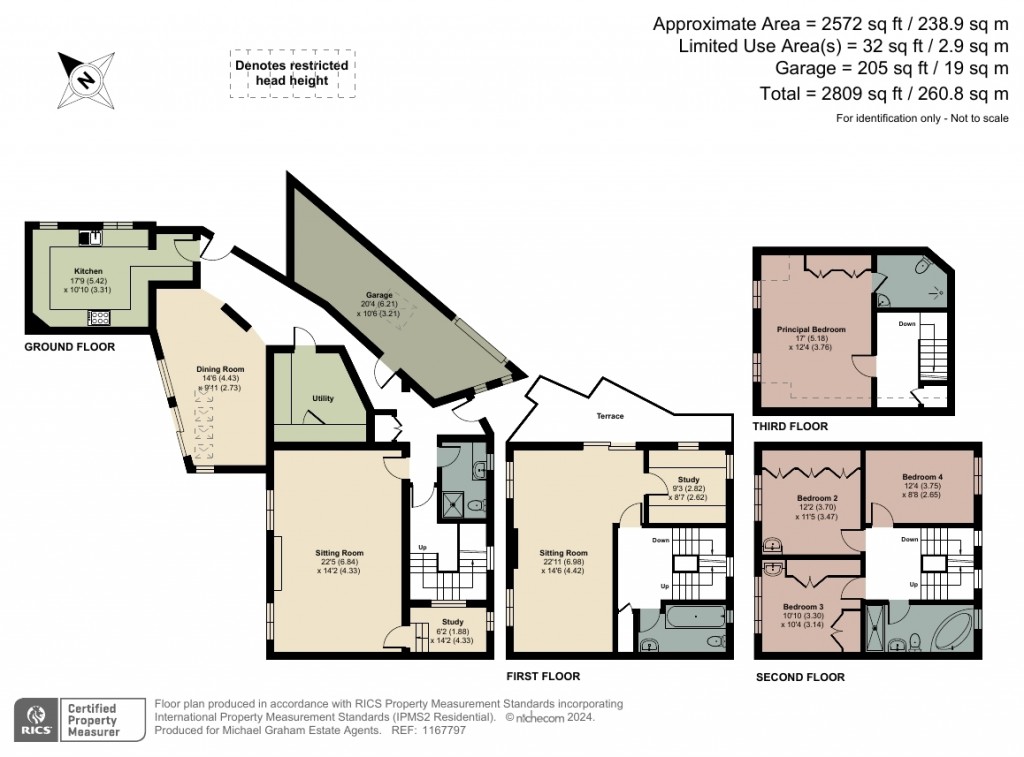 Floorplans For Little Horwood Manor, Little Horwood, MK17
