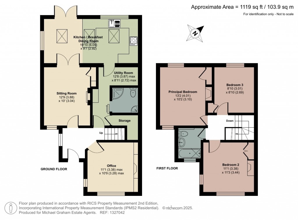Floorplans For Egmont Avenue, Stony Stratford, MK11