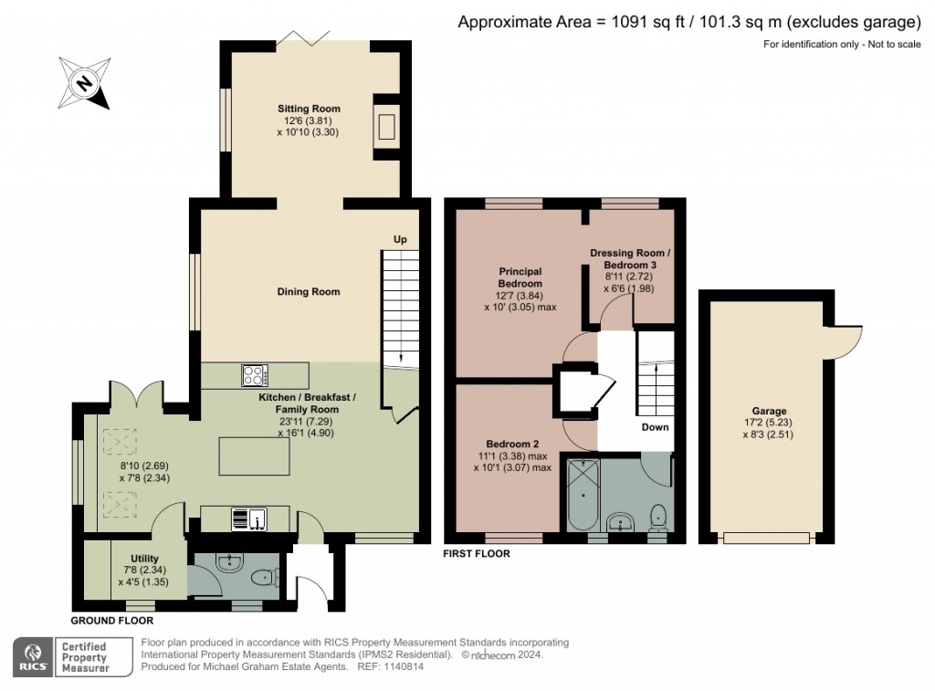 Floorplans For Milecastle, Bancroft, MK13