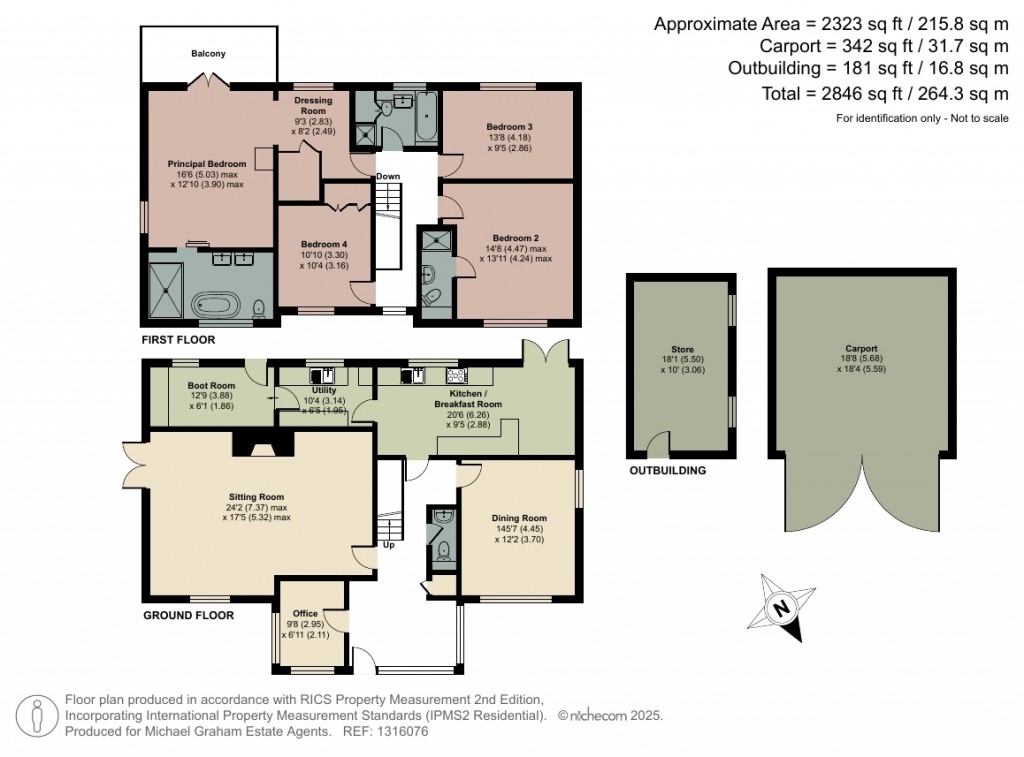 Floorplans For Shenley Road, Whaddon, MK17