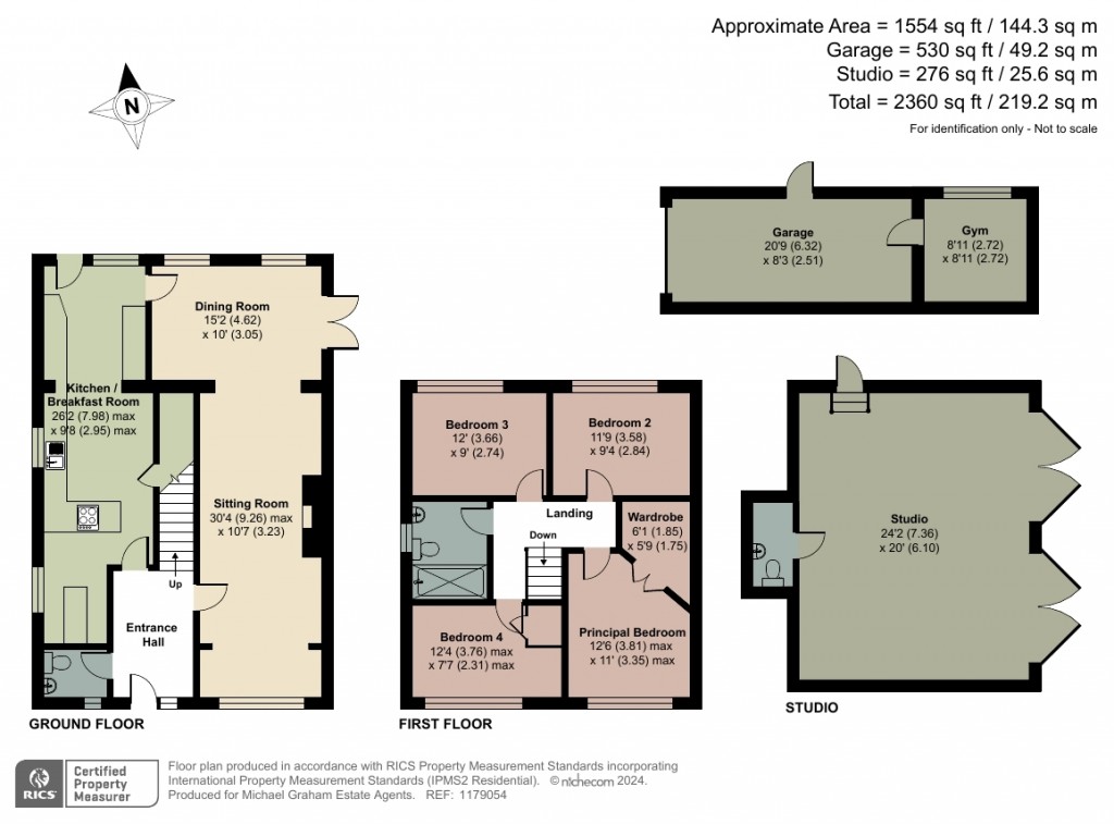 Floorplans For Puxley Road, Deanshanger, MK19