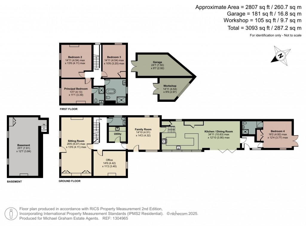 Floorplans For Moorend Road, Yardley Gobion, NN12