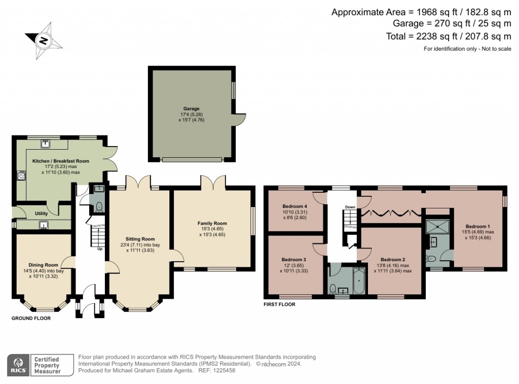 Floorplans For Bakers Lane, Shutlanger, NN12