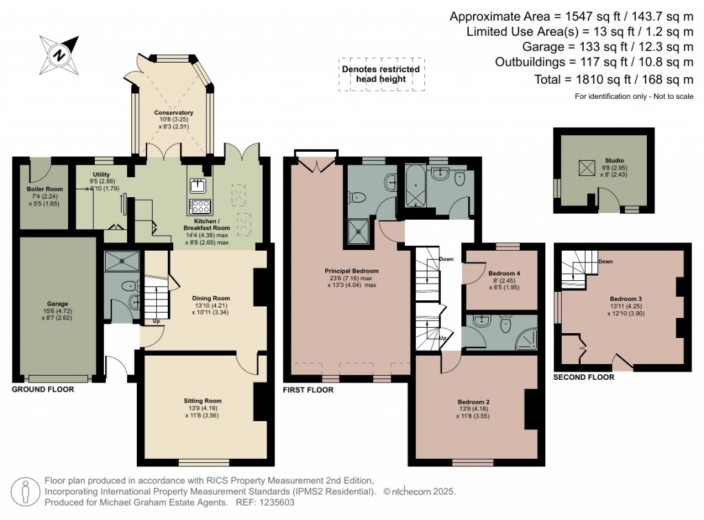 Floorplans For Park Road, Stony Stratford, MK11