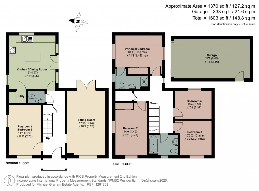 Floorplans For Roman View, Deanshanger, MK19