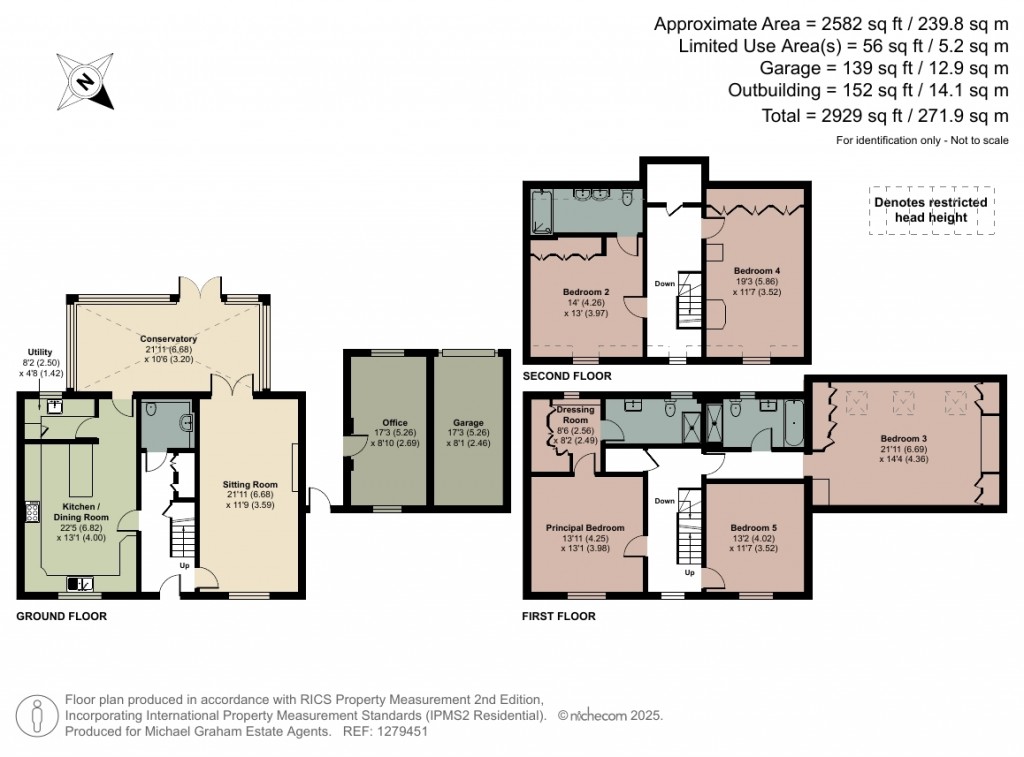 Floorplans For Wickstead Avenue, Grange Farm, MK8
