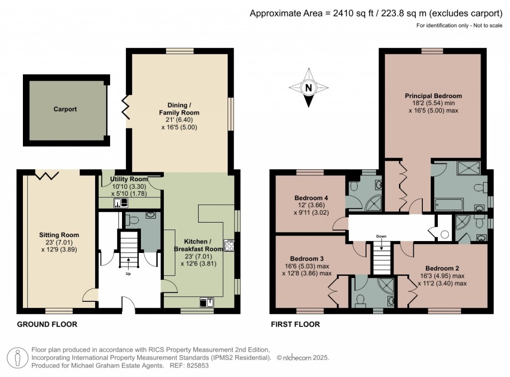 Floorplans For Bridge Road, Cosgrove, MK19