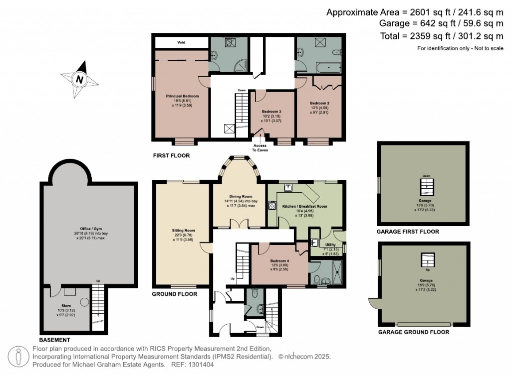 Floorplans For Moorend Road, Yardley Gobion, NN12