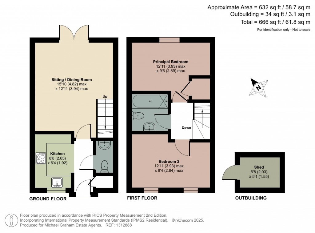 Floorplans For Twiselton Heath, Wolverton, MK12