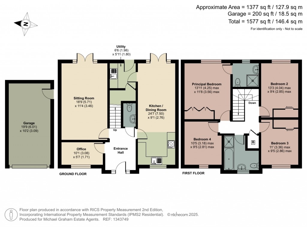 Floorplans For Angus Way, Whitehouse, MK8