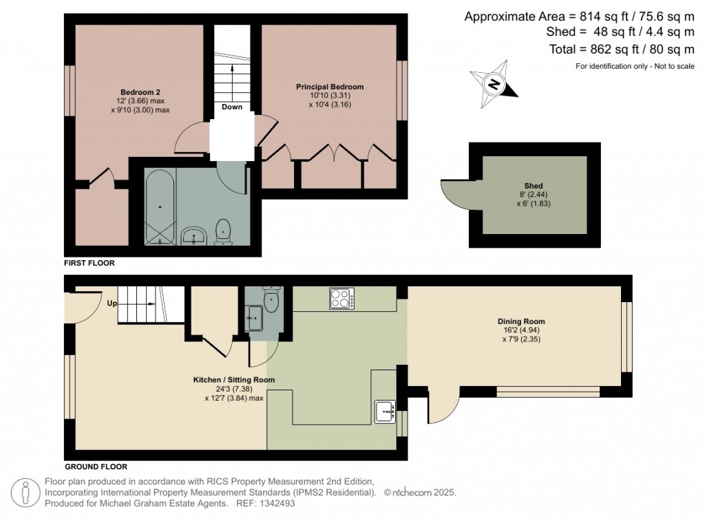 Floorplans For St. Mary Street, New Bradwell, MK13