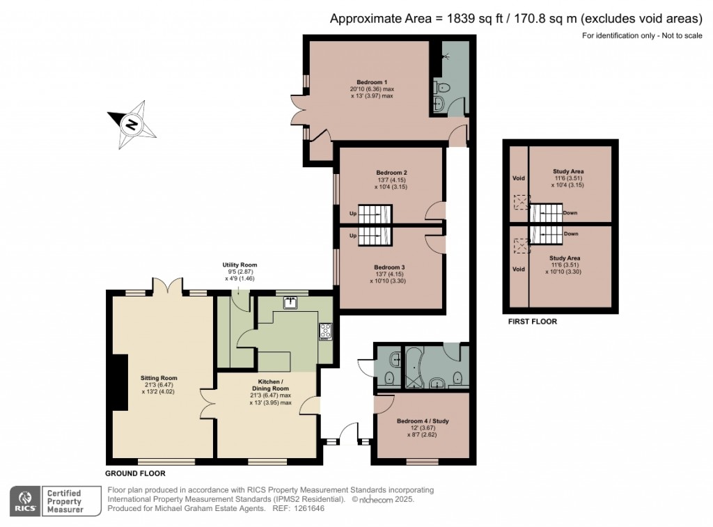Floorplans For Church Lane, Bugbrooke, NN7