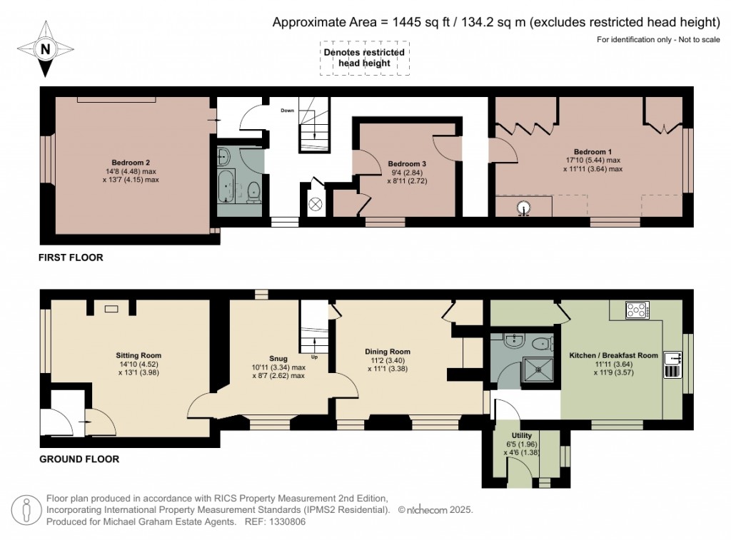 Floorplans For High Street, Bugbrooke, NN7