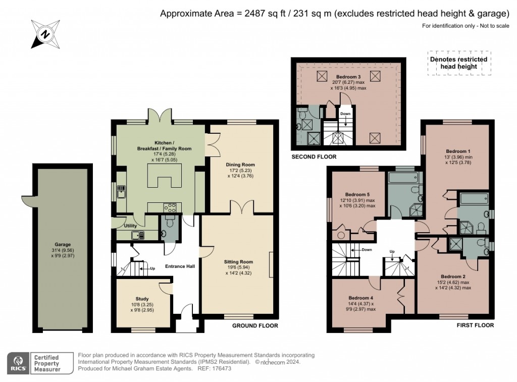 Floorplans For Towcester Road, Blisworth, NN7