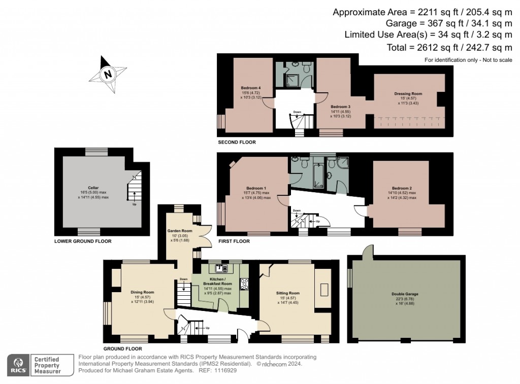 Floorplans For High Street, Blisworth, NN7