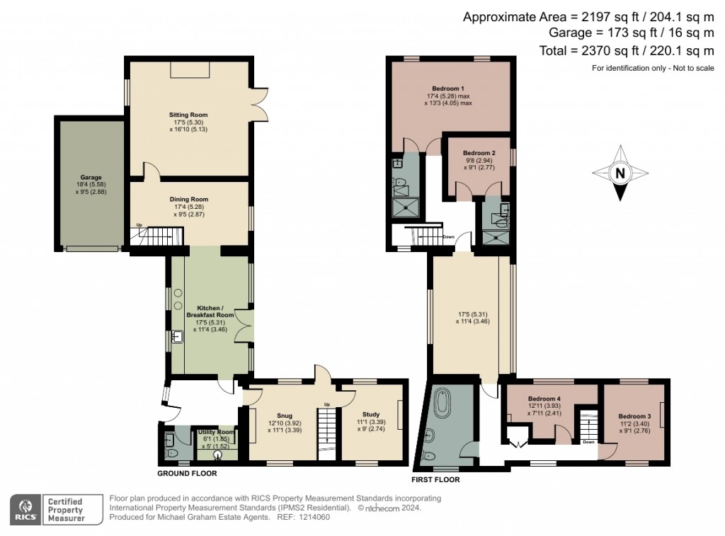 Floorplans For Stoke Road, Ashton, NN7
