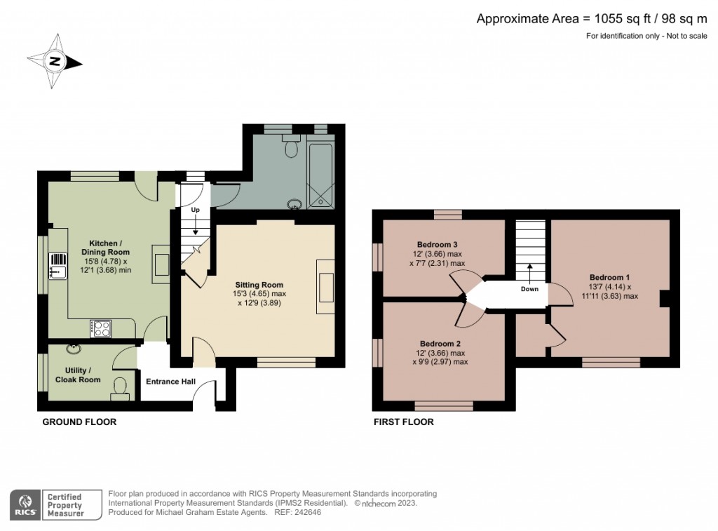 Floorplans For Brookside, Wappenham, NN12