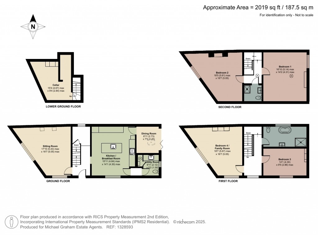 Floorplans For Church Street, Weedon, NN7