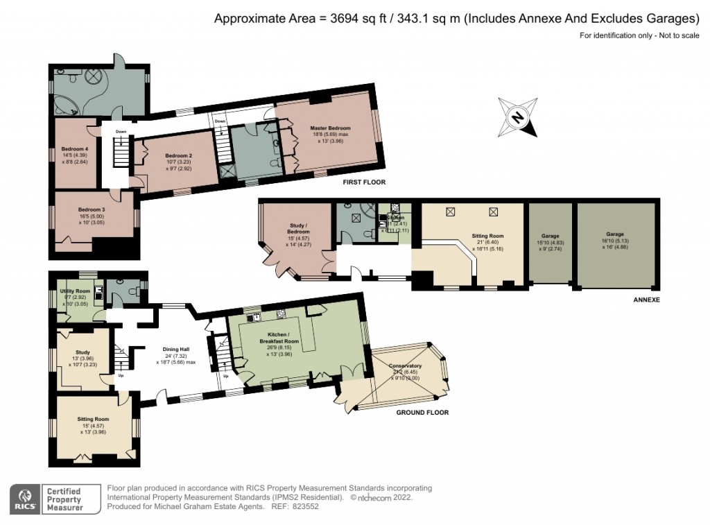 Floorplans For Sutton Street, Flore, NN7