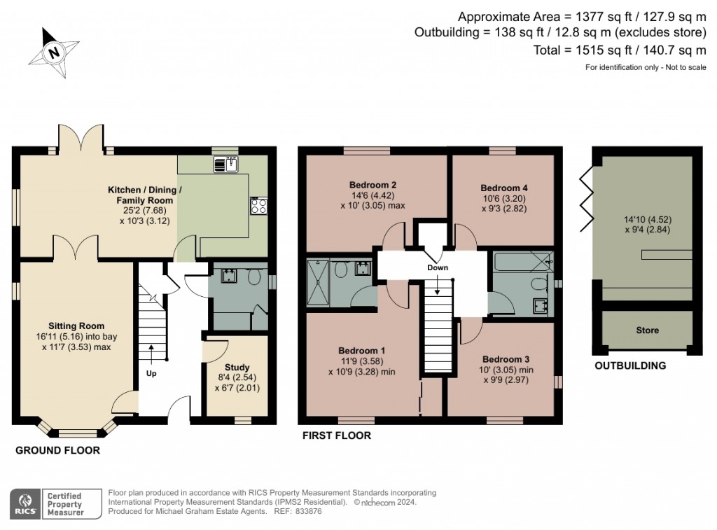 Floorplans For Foresters Lane, Silverstone, NN12