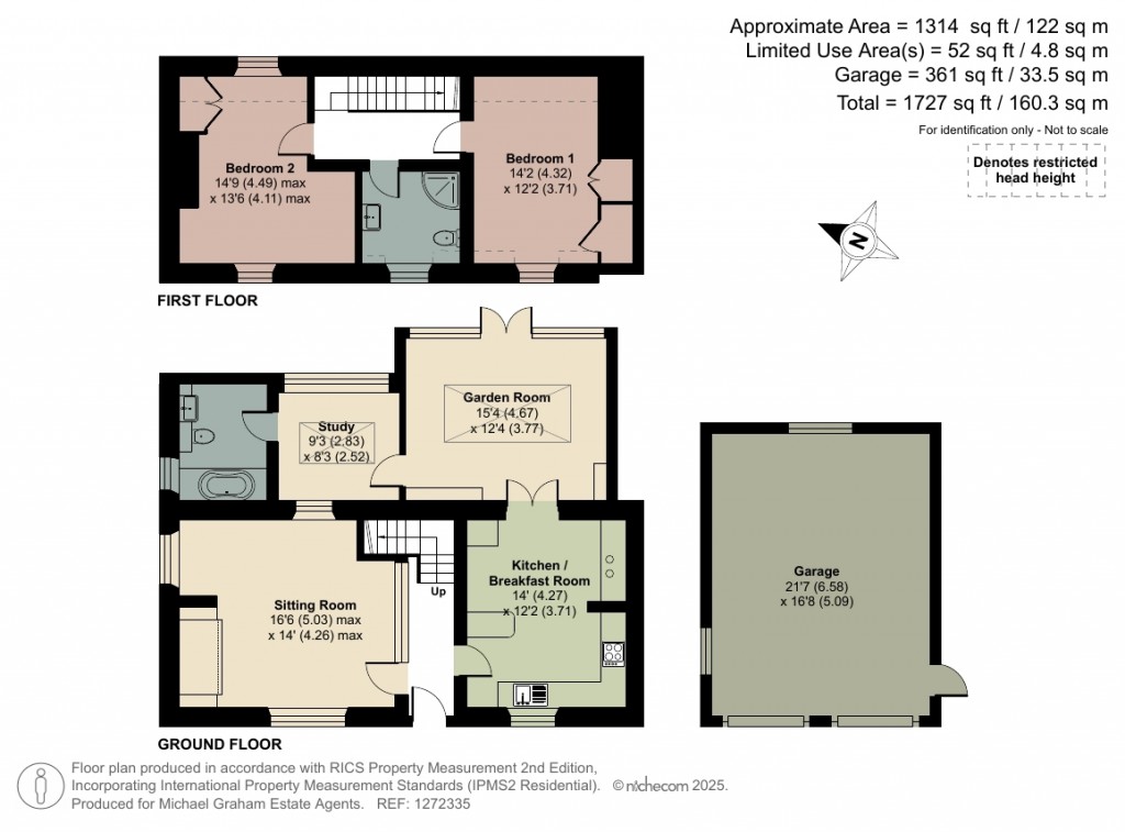 Floorplans For Courteenhall Road, Blisworth, NN7