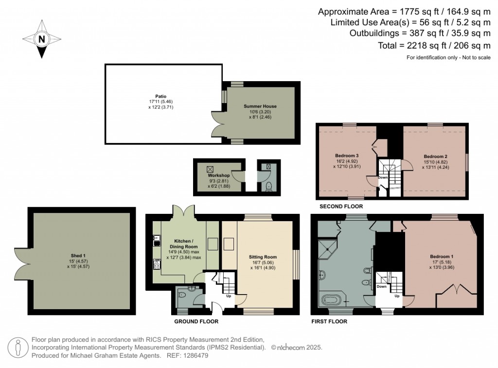 Floorplans For Old School Lane, Blakesley, NN12