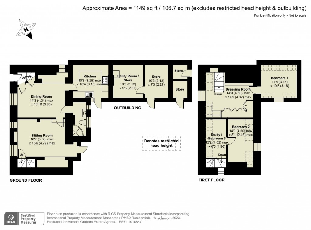 Floorplans For High Street, Blisworth, NN7