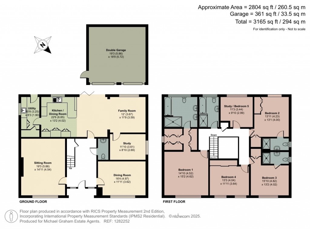Floorplans For Sharpe Street, Burcote Park, NN12