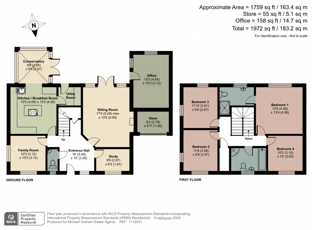 Floorplans For Byfield Road, Woodford Halse, NN11