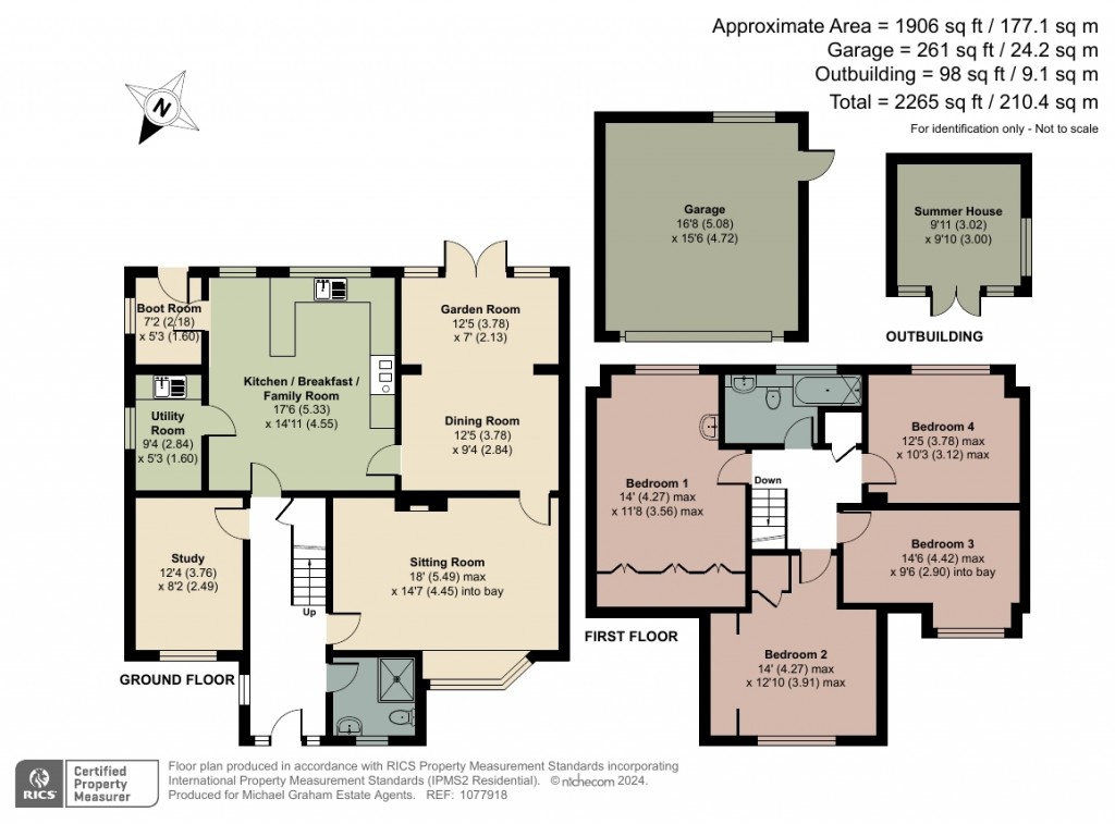 Floorplans For Bakers Lane, Stoke Bruerne, NN12