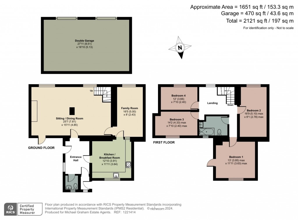 Floorplans For High Street, Blisworth, NN7